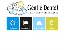 Tablet Screenshot of gentledentalny.com